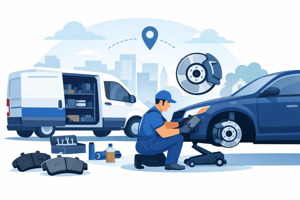 Mobile Brake Pad Replacement at Your Location