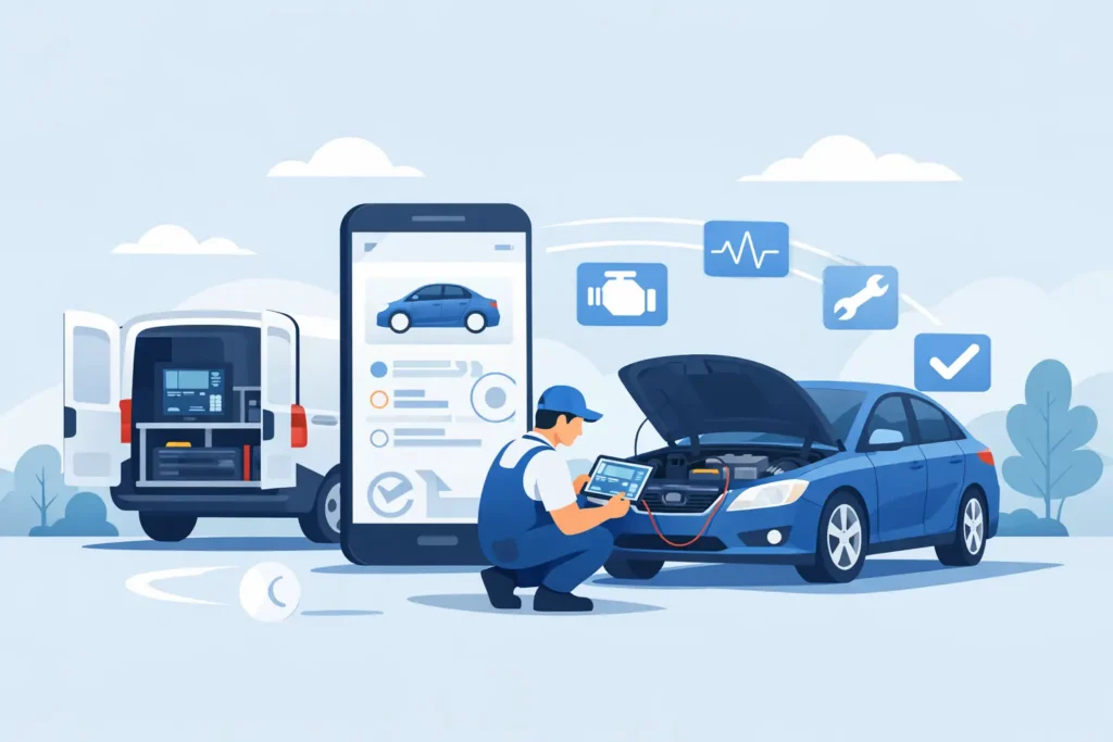 Mobile Car Diagnostic Service That Saves Time